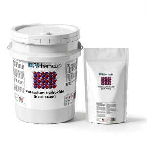 DIYChemicals Potassium Hydroxide Flakes Food Grade KOH-0
