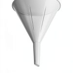 Karter Scientific Short Stem Funnel Polypropylene Lab-0