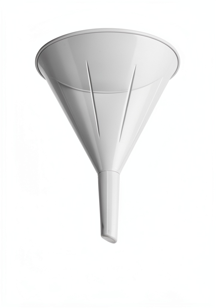 Karter Scientific short stem funnel in a laboratory setup