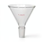 Laboy Powder Funnel Borosilicate Glass Lab Short Stem-0