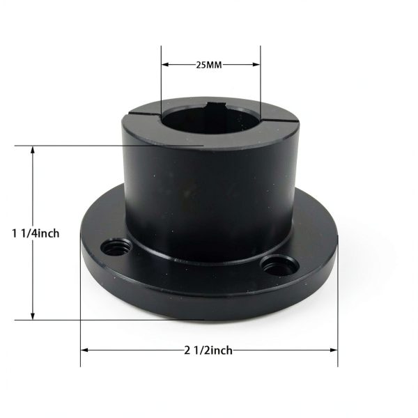 CMFG H 25mm Tapered Locking Bushing Cast Steel Bore-4
