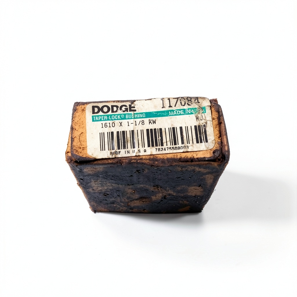 Dodge tapered locking bushing installed in industrial machinery