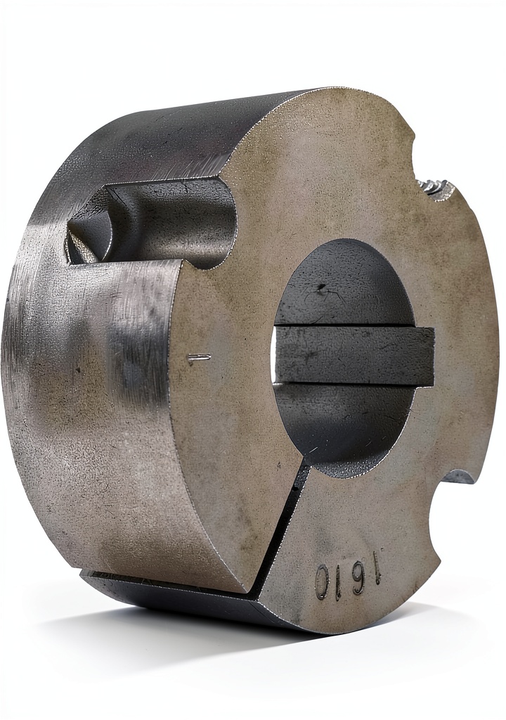 Martin taper bushing installed on a drive shaft with pulley
