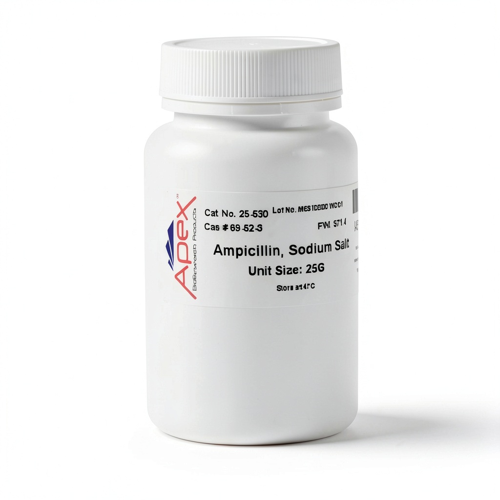 Apex Ampicillin chemical salt in laboratory setting