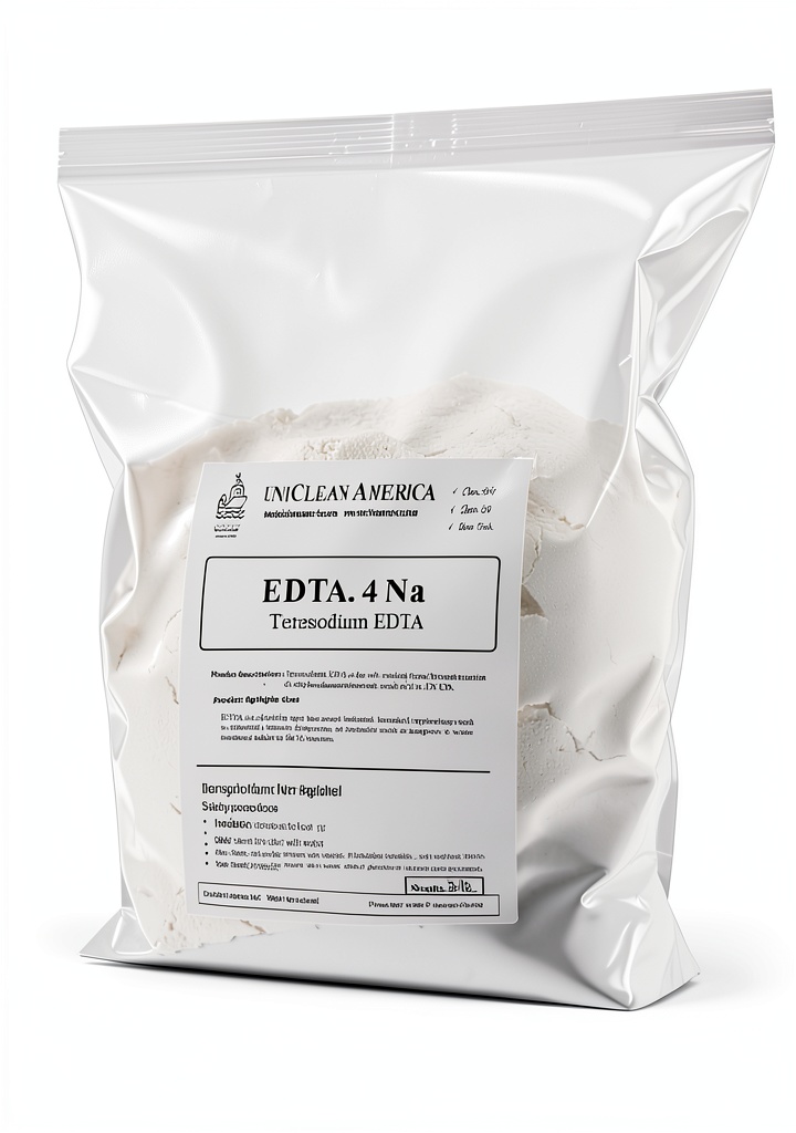 Tetrasodium EDTA in sealed polybag packaging