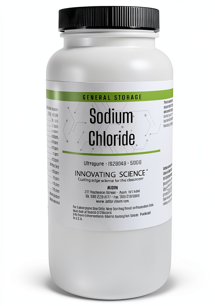 Innovating Science Ultrapure Sodium Chloride in laboratory setting