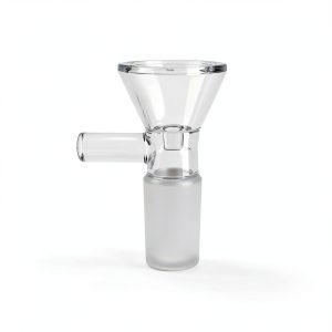NHM Glass Lab Funnels 14mm Short Stem with Brushes-0
