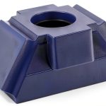 Automann Poly Cabin Mount Bushing Blue Tapered Locking-0
