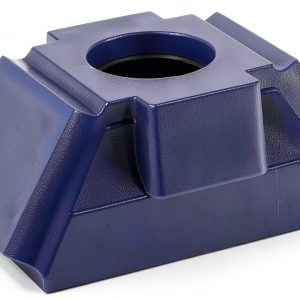 Automann Poly Cabin Mount Bushing Blue Tapered Locking-0