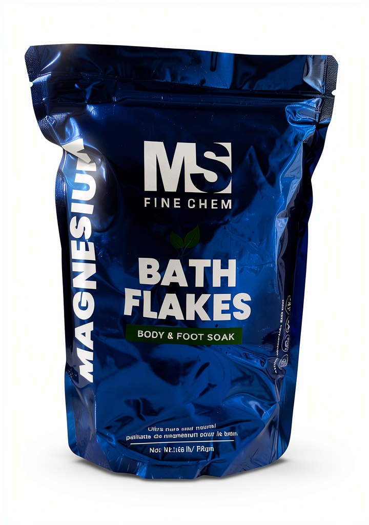 MS Finechem chemical salts packaging and product display