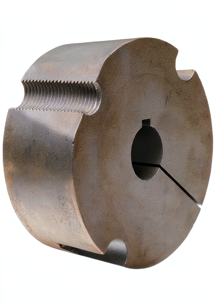 MARTIN taper bushing installed on a drive shaft with pulley