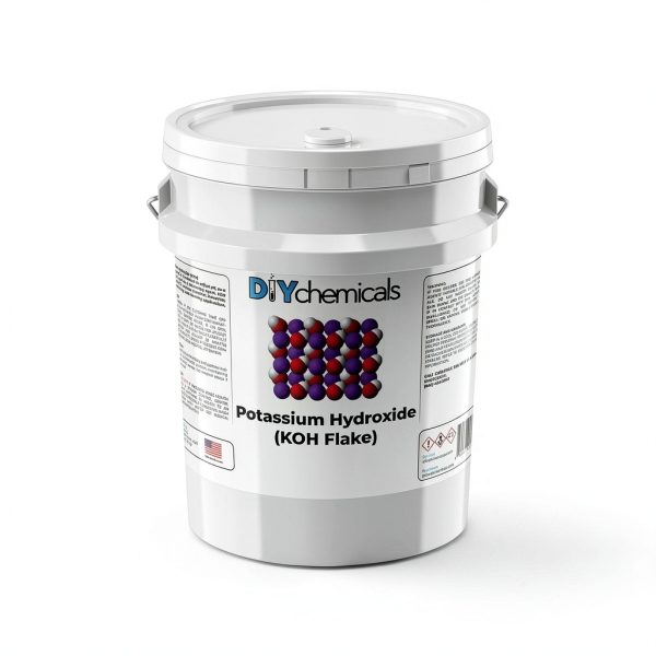 DIYChemicals Potassium Hydroxide Flakes Food Grade KOH-1