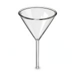 Karter Scientific 50mm Borosilicate Glass Short Stem Funnel-0