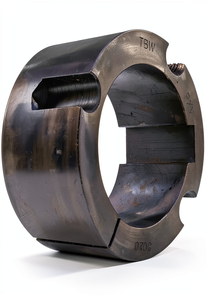 'TB Woods taper lock bushing installed on a drive shaft'