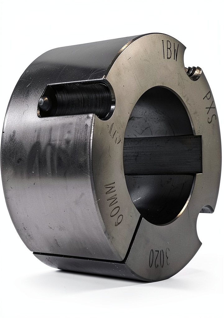 'TB Woods taper lock bushing mounted on a drive shaft'