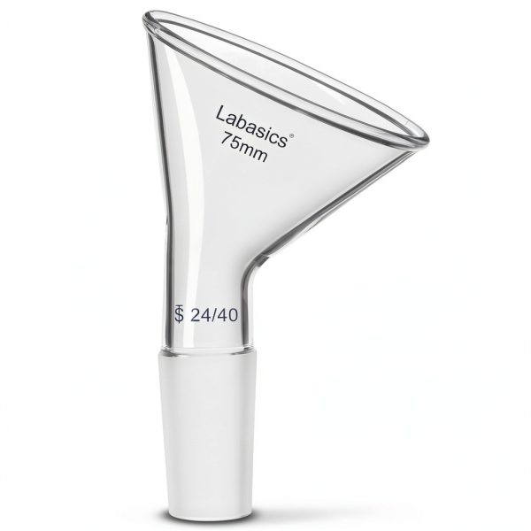 Lab Funnel STONYLAB Borosilicate 2.95in Wide Mouth-0