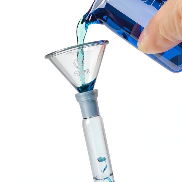 Borosilicate Lab Funnel HUAOU 40mm Mini Funnel-7