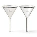 Borosilicate Lab Funnel HUAOU 40mm Mini Funnel-0