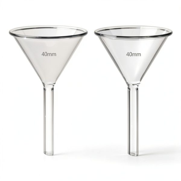 Borosilicate Lab Funnel HUAOU 40mm Mini Funnel-0