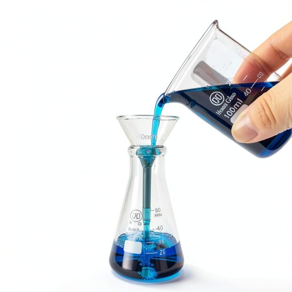 Borosilicate Lab Funnel HUAOU 40mm Mini Funnel-5
