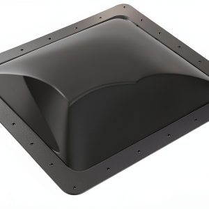 ICON Skylight 14526 Dark Smoke RV Roof Window 26x26 Polycarbonate-0