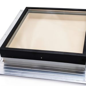 Skylight FMB 22 1/2 x 22 1/2 Deck Mounted Bronze Glass by SIG-0
