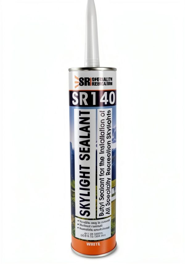 Skylight Sealant SR140 by Specialty Recreation White Compact Silicone-0
