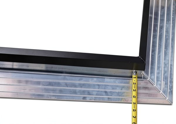Skylight FMB 22 1/2 x 22 1/2 Deck Mounted Bronze Glass by SIG-2