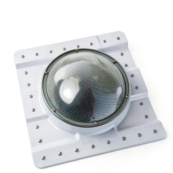 SkyDOME 12-inch Polycarbonate Skylight for Shipping Containers-4