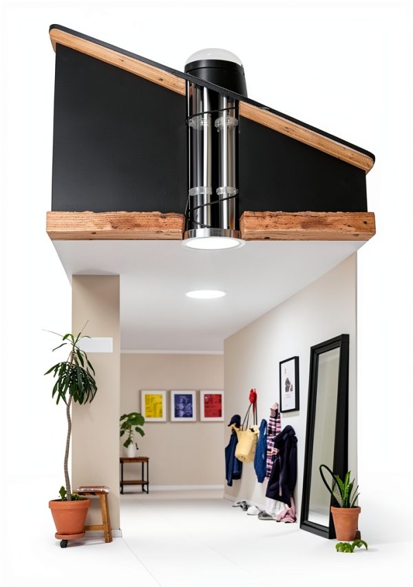 Velux Sun Tunnel 10 inch Skylight with Rigid Flashing Model TMR 010-7