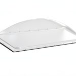 SCT RV Skylight Outer Dome, Clear - 14" x 22", Flange 17" x 25"-0