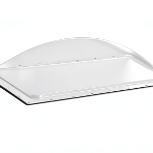 SCT RV Skylight Outer Dome, Clear - 14" x 22", Flange 17" x 25"-0