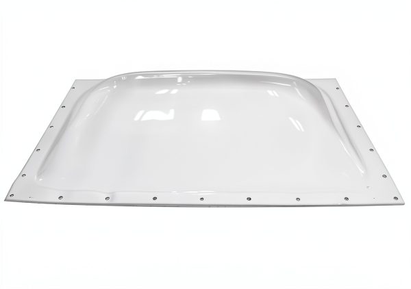 SCT RV Skylight Outer Dome, Clear - 14" x 22", Flange 17" x 25"-2